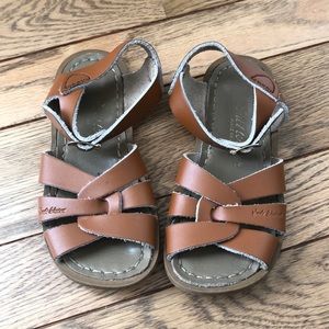 Tan Saltwater Sandals
